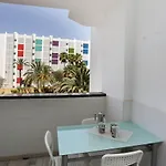 Agaete Parque: Vista Piscina Playa del Inglés