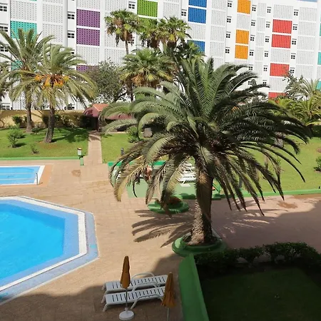 Apartment Agaete Parque: Vista Piscina Playa del Ingles (Gran Canaria)